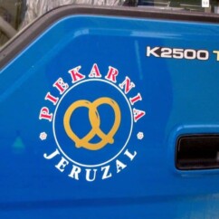 logo na samochód naklejki mińsk reklama