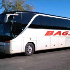 naklejka firmowa oznakowanie autobusu BAGS reklama Dobre