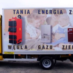 oklejanie naczepy reklama na samochodach mińsk