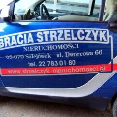 oklejanie samochodu smart reklama sulejówek