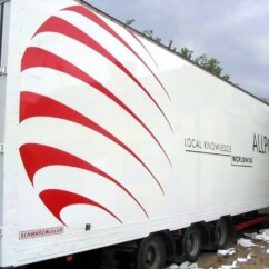 oklejanie samochodów ciężarowych naczepy TIR