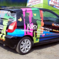 oklejanie samochodów reklama na auta mińsk
