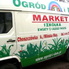 reklama mińsk mazowiecki oklejanie samochodów