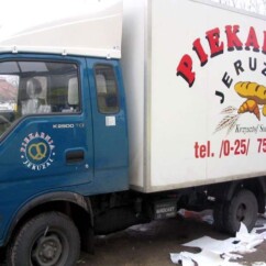 reklama na samochód ciężarowy oklejanie mińsk