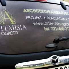 reklama na samochód oklejanie szyby owv