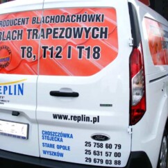 reklama na samochód transit oklejanie mińsk